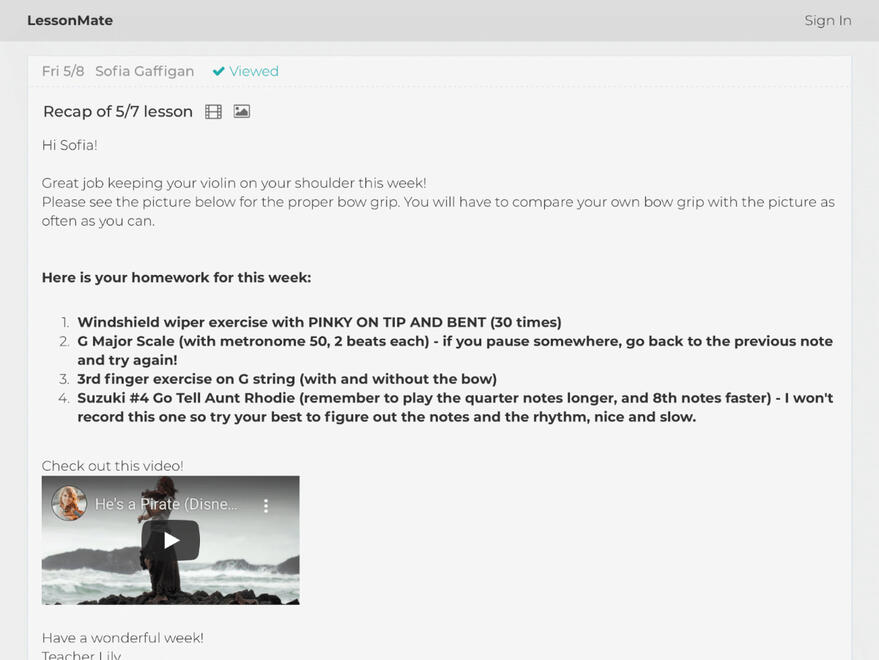 Text formatting