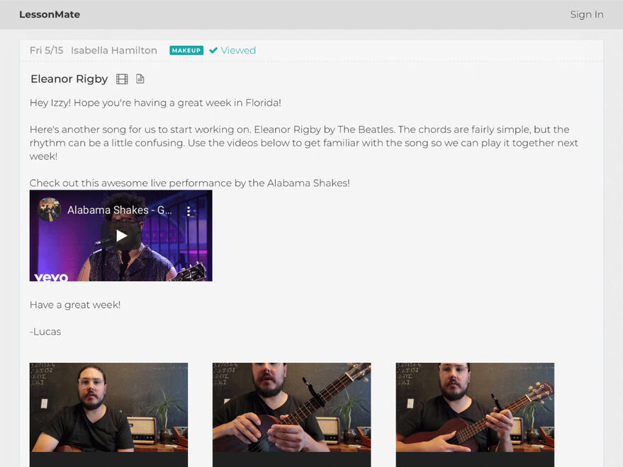 Technique Videos